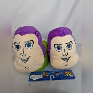 NWT Disney Pixar Toy Story Buzz Lightyear Adult Slippers Size L
